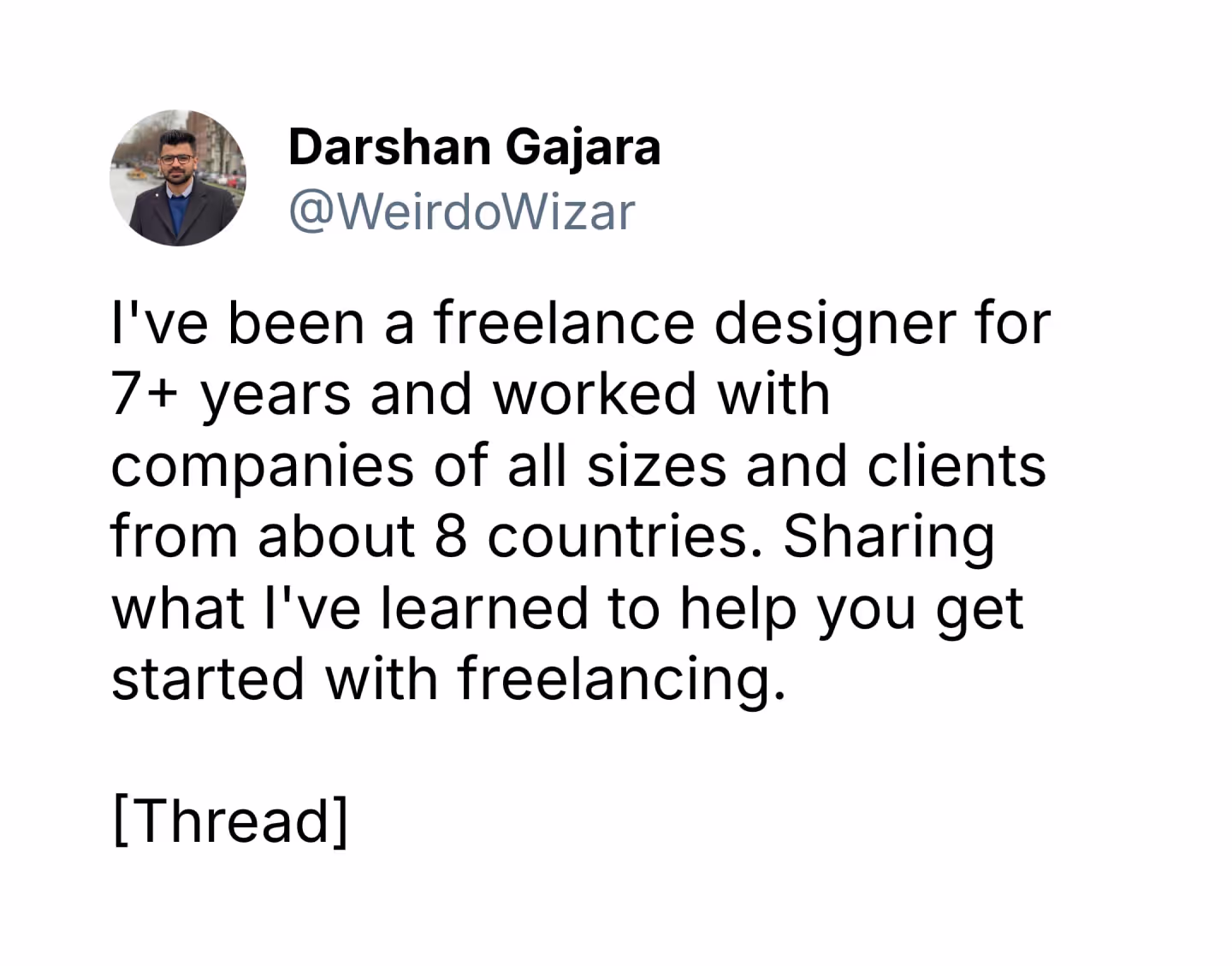 Learnings from 7 years freelancing