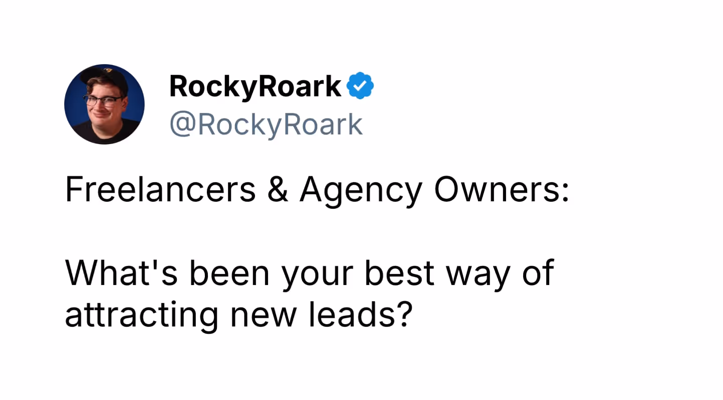 Best way of attracting leads?